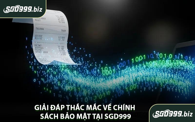 Giải Đáp Thắc Mắc Về Chính Sách Bảo Mật Tại SGD999